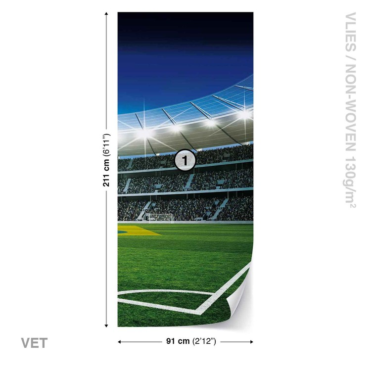 Football Stadium Fototapet | Kjøp hos Europosters Football Stadium Fototapet | Kjøp hos Europosters