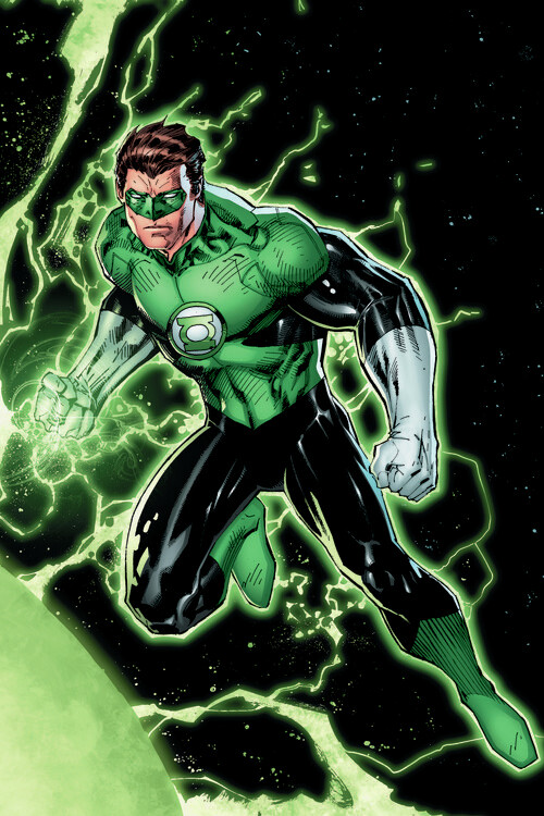 Fototapet Green Lantern - Emerald Knights