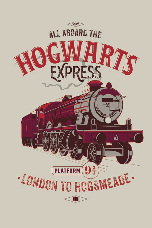 Fototapet Harry Potter - Galvortekspressen