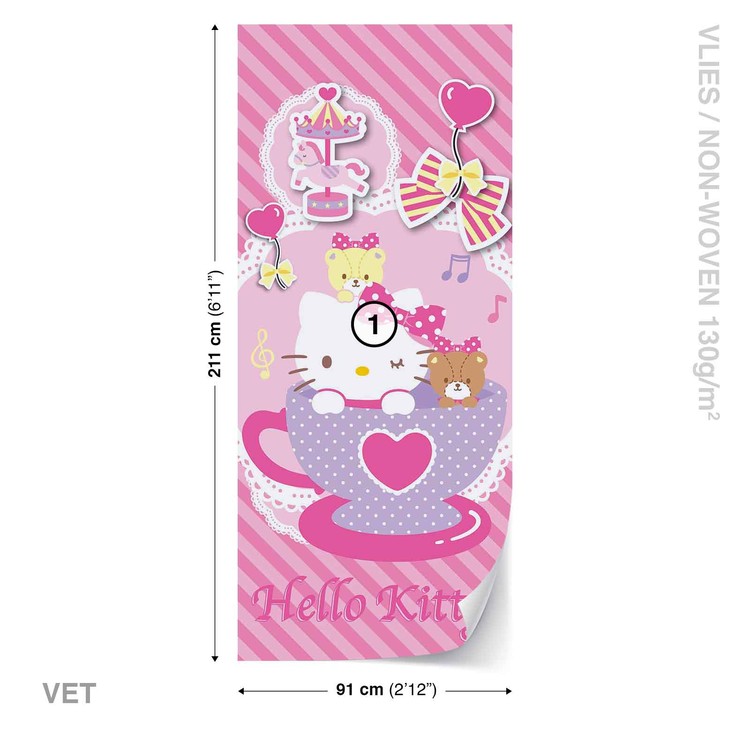 Poster Pusheen x Hello Kitty - Love