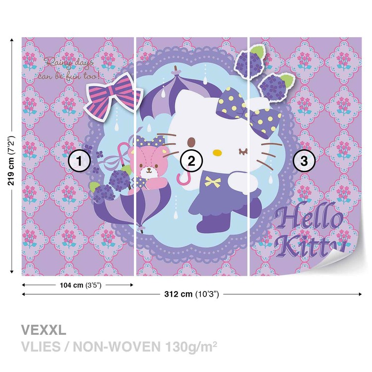 Poster Pusheen x Hello Kitty - Love