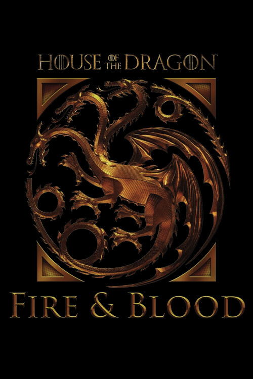 Fototapet House of the Dragon - House of Targaryen