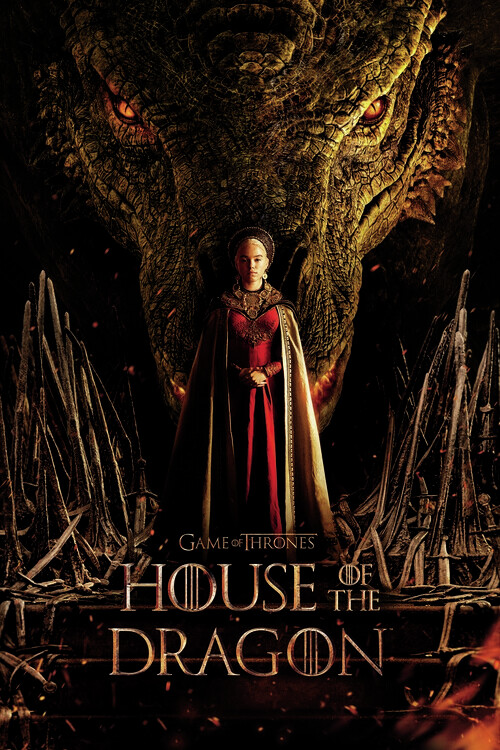 Fototapet House of the Dragon - Key Art