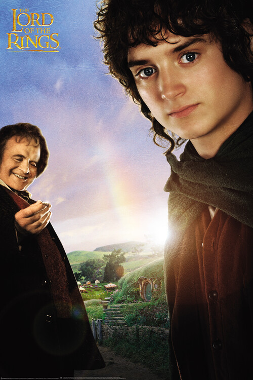 Fototapet Lord of the Rings - Frodo & Bilbo