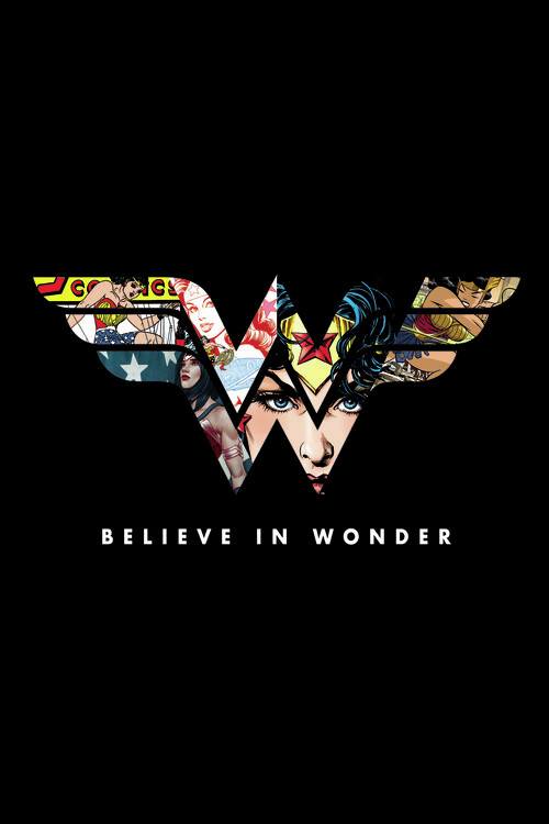 Fototapet Wonder Woman - Believe in Wonder