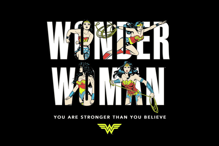Fototapet Wonder Woman - You are strong