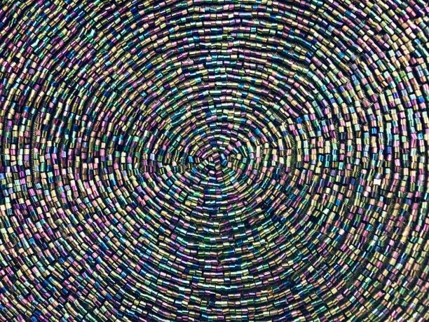 Fototapeta Beaded Radial Symmetry