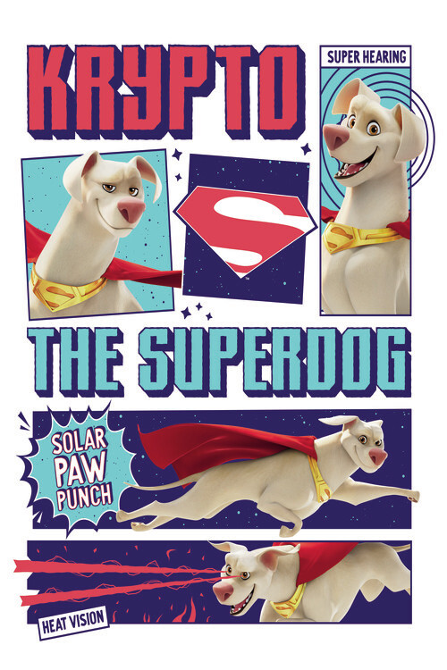 DC League of Super-Pets - Krypto Fototapeta