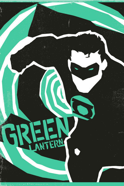 Green Lantern Fototapeta