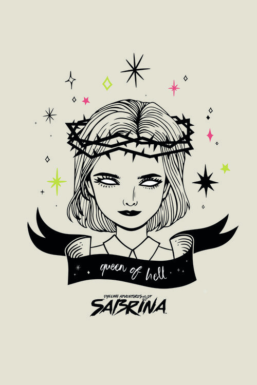 The Chilling Advenures of Sabrina - Queen of hell Fototapeta