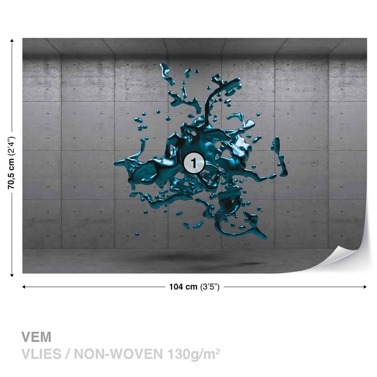 Fototapete Tapete Abstrakt Beton Farbe Design Bei Europosters Kostenloser Versand