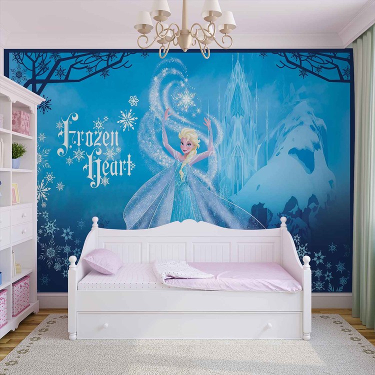 Disney Poster Tapete Frozen Elsa 160x115cm mit KleisterFTDm 0721 
