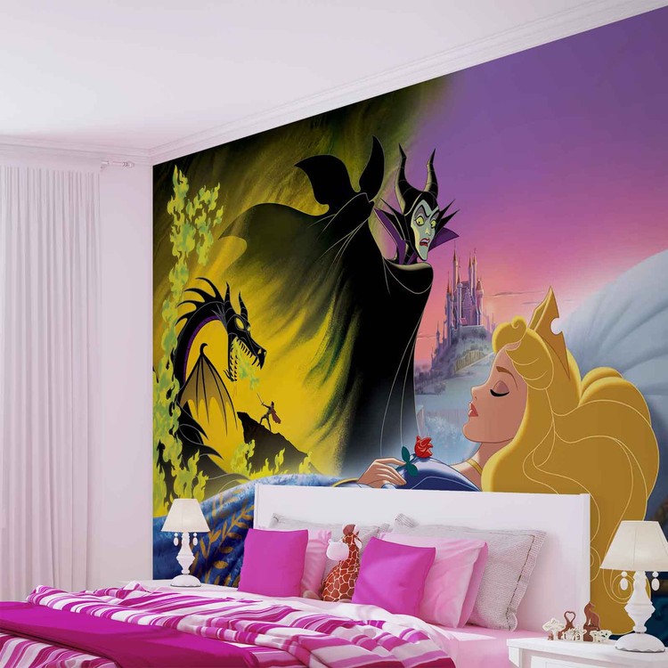 Disney Beauty Fototapete, Kostenloser Prinzessinnen Sleeping bei Tapete - EuroPosters Versand