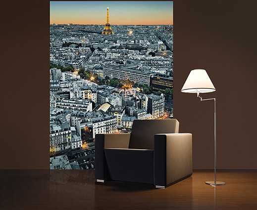 PARIS AERIEL VIEW Fototapete