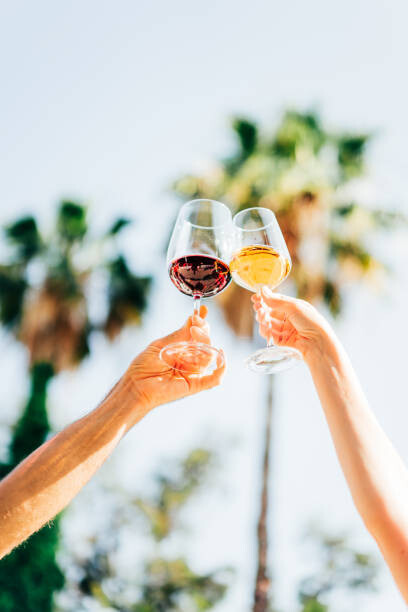 Fototapet A close-up shot of a couple