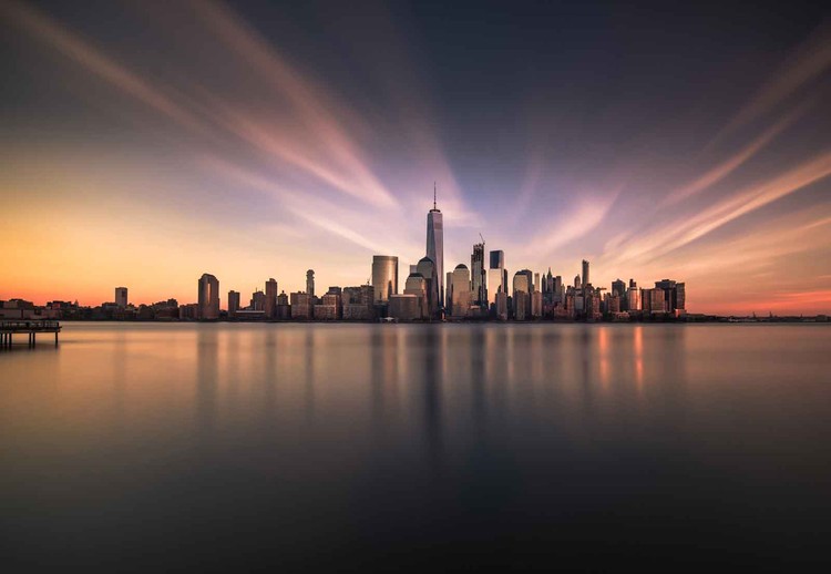 Fototapeta A Floating City