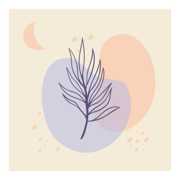 Fototapeta Abstract Plant Art design for print,