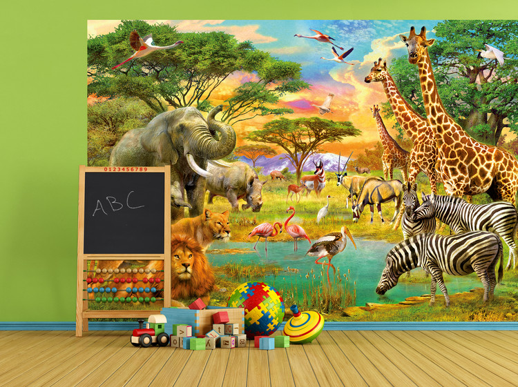 Fototapeta Africká zvieratá