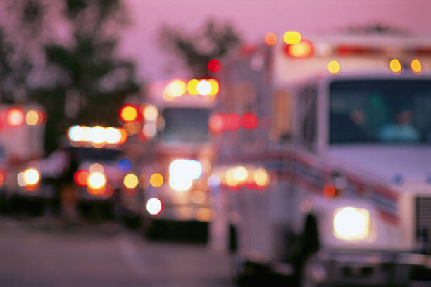 Fototapeta Ambulances