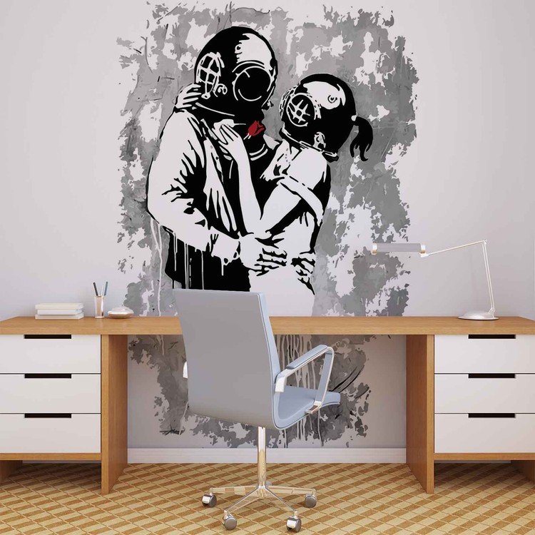 Fototapeta Banksy Graffiti