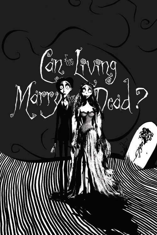 Fototapeta Corpse Bride - Living marry the dead
