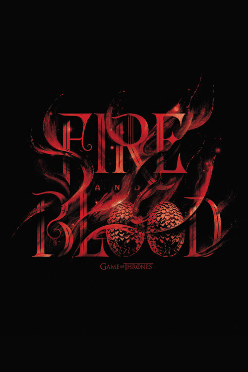 Fototapeta Game of Thrones - Fire and Blood