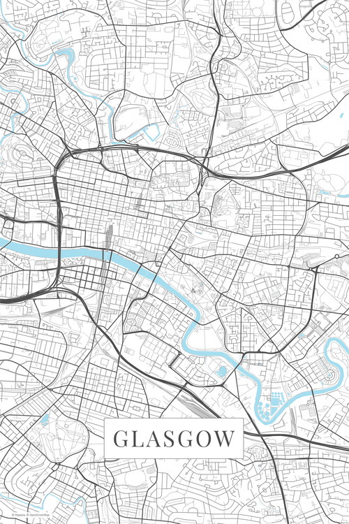 Fototapeta Glasgow white