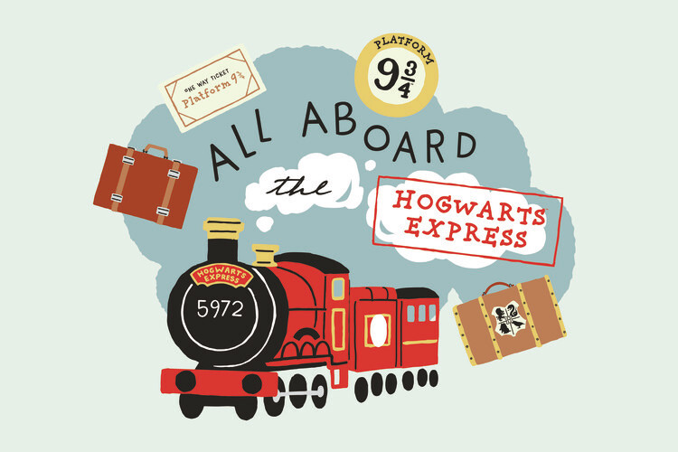 Fototapeta Harry Potter - All aboard