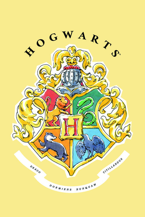 Fototapeta Hogwarts Emblem