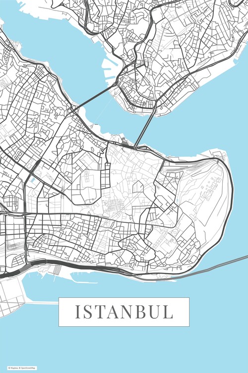 Fototapeta Instanbul white