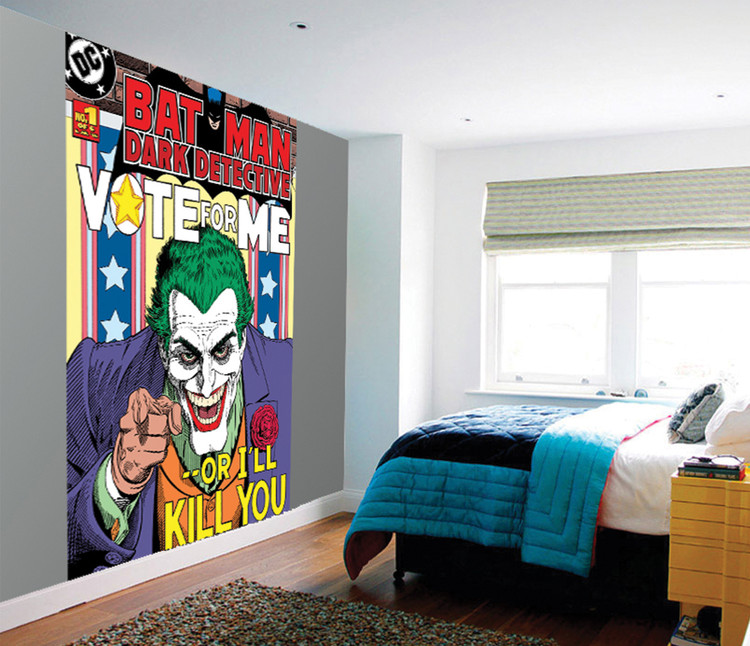 Joker - Vote Me or I'll Kill You Fototapeta