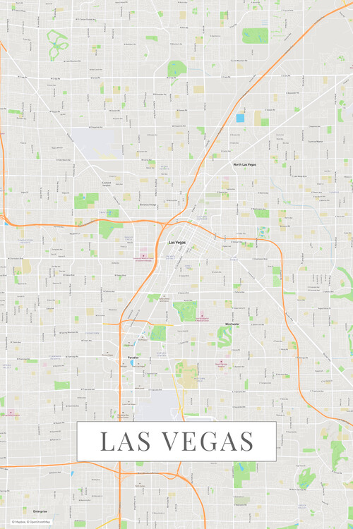 Fototapeta Las Vegas color