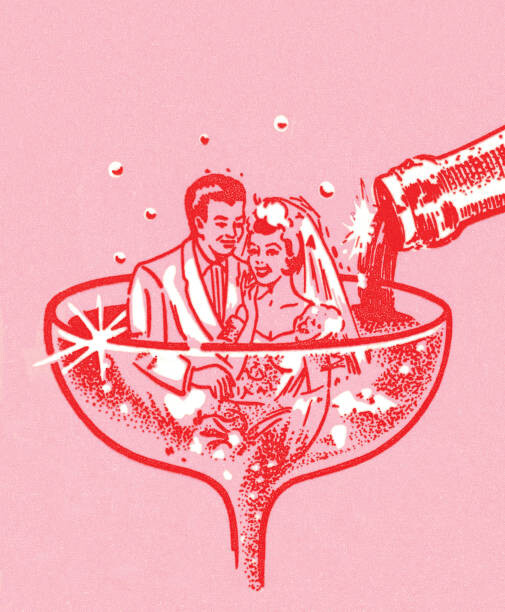 Fototapeta Love is a martini