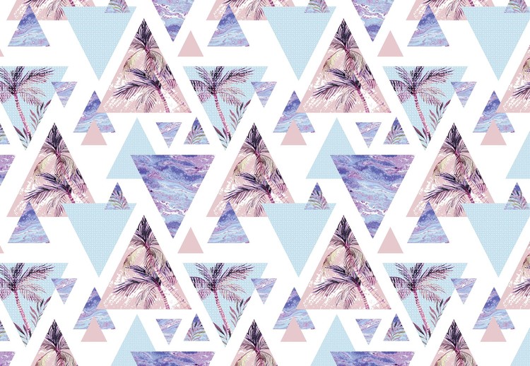 Fototapeta Modern Tropical Pattern