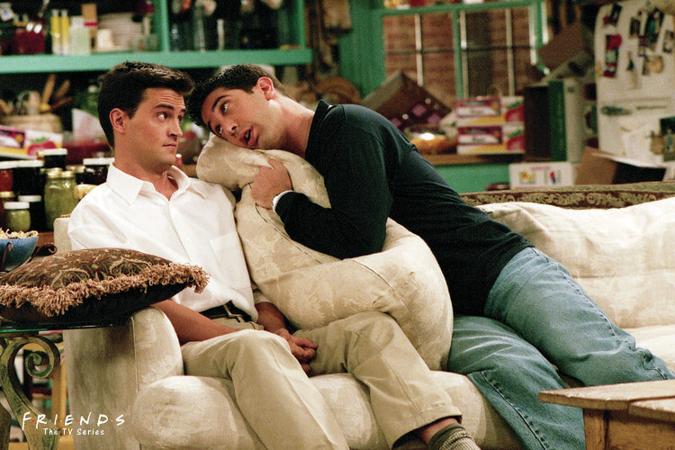 Fototapeta Priatelia - Chandler and Ross