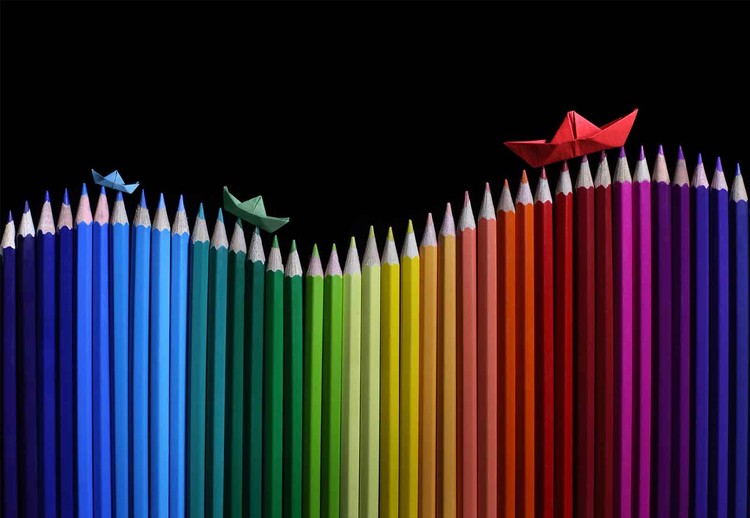 Fototapeta Rainbow Storm