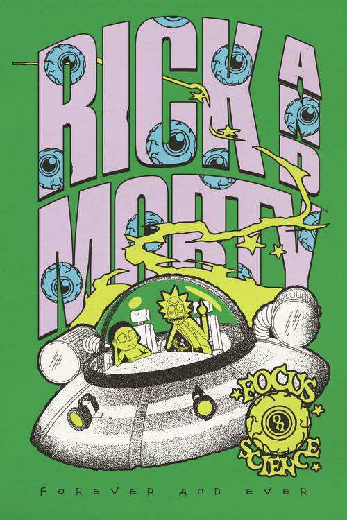 Fototapeta Rick And Morty - Spaceship