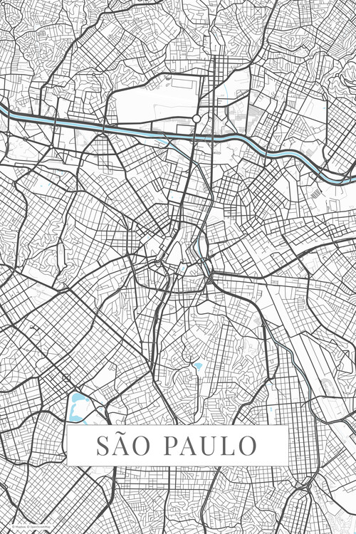 Fototapeta Sao Paulo white