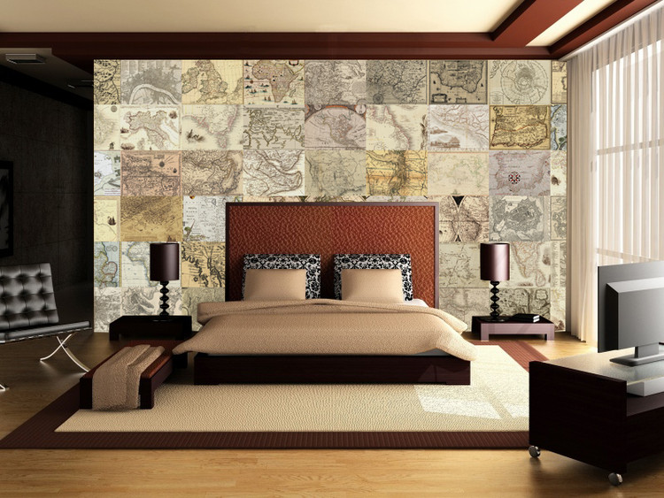 Fototapeta Staré mapy