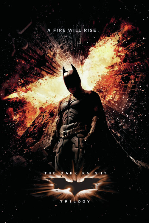 Fototapeta The Dark Knight Trilogy - A Fire Will Rise