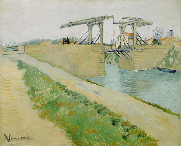 Fototapeta The Langlois Bridge, March 1888