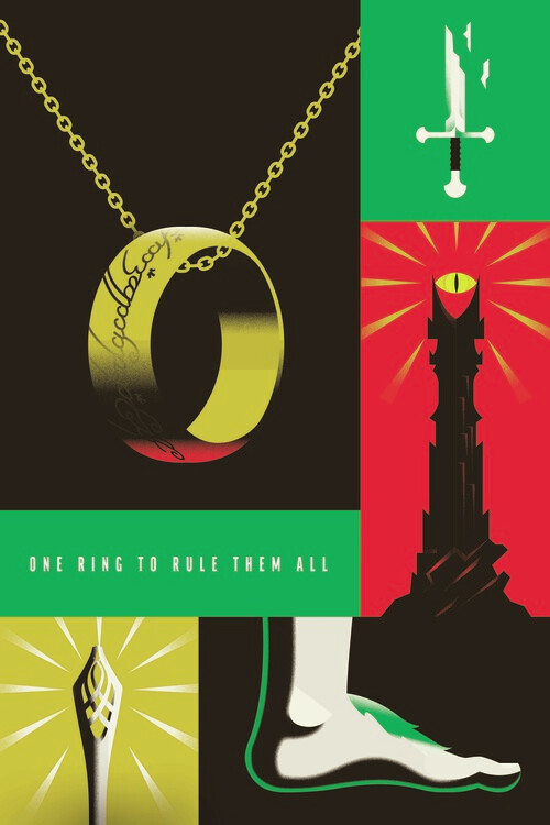 Fototapeta The Lord of the Rings - One ring to rule them all