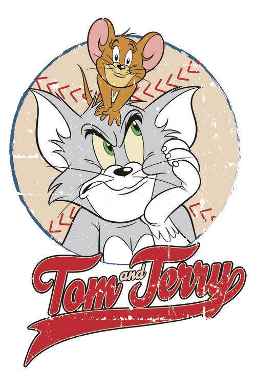Fototapeta Tom & Jerry - Baseball