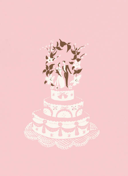 Fototapeta Wedding cake