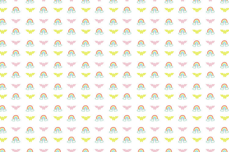 Fototapeta Wonder Woman - Logo