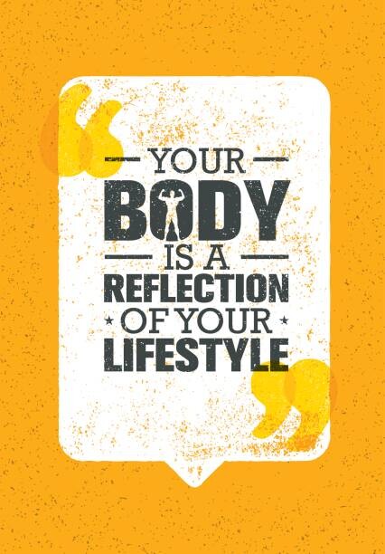 Fototapeta Your Body Is A Reflection Of