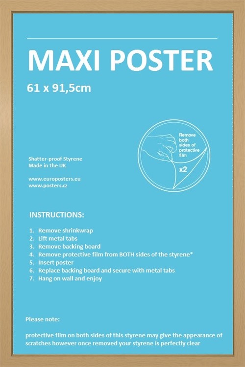 Poster frame 61×91,5 cm - Frame for your poster