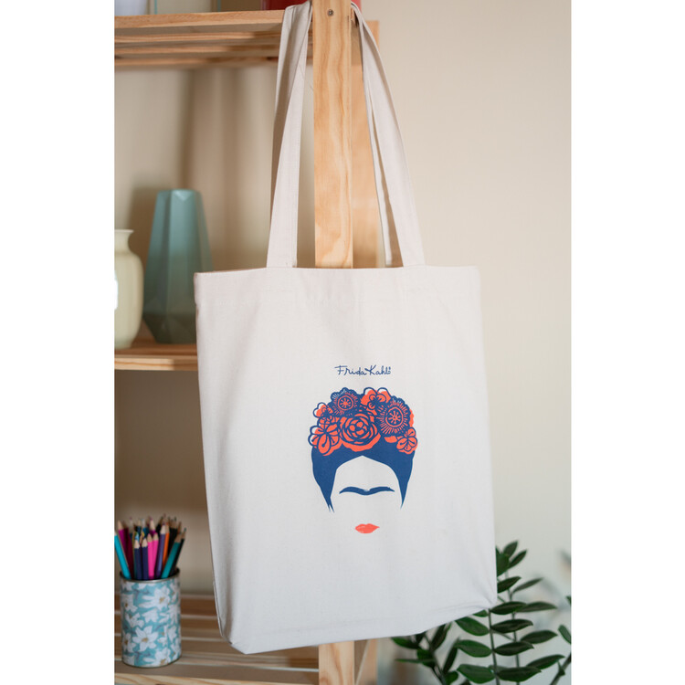 Frida Embroidered Tote Bag - Global Gifts