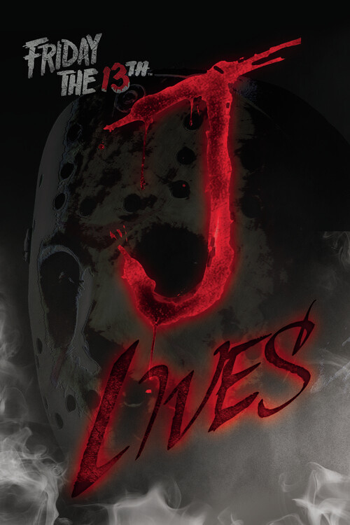 Sticker Friday The 13th - J lives