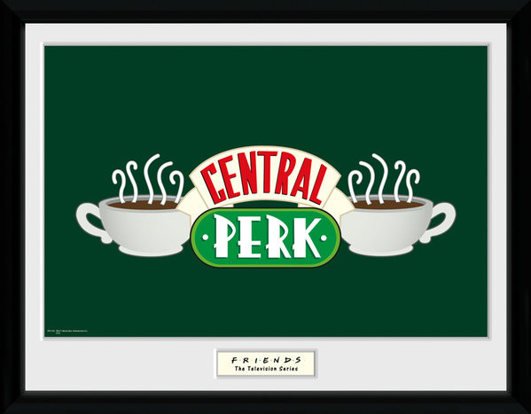 Πλαισιωμένη αφίσα Friends - Central Perk